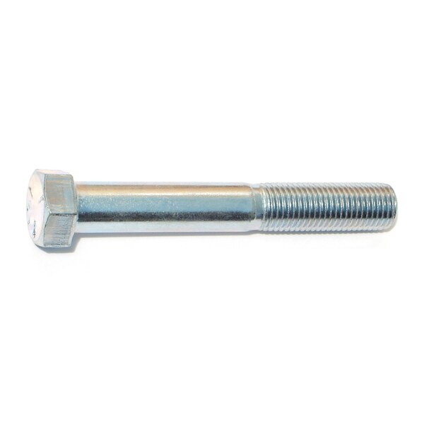 Midwest Fastener Grade 5, 7/16"-20 Hex Head Cap Screw, Zinc Plated Steel, 3 in L, 50 PK 00527 - main